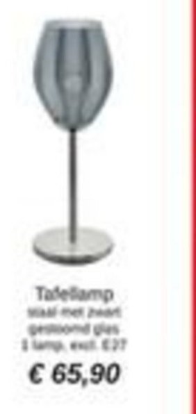 Meubelen Jonckheere Tafellamp aanbieding