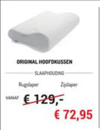 Original hoofdkussen