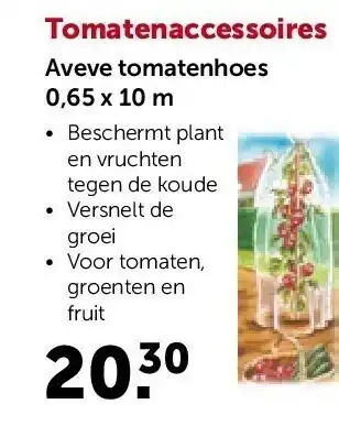 AVEVE Tomatenaccessoires aveve tomatenhoes 0,65 x 10 m aanbieding
