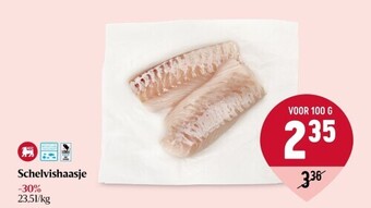 Delhaize Schelvishaasje aanbieding