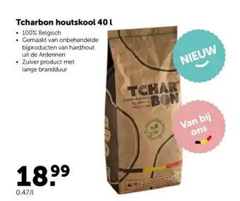 AVEVE Tcharbon houtskool 40 l aanbieding