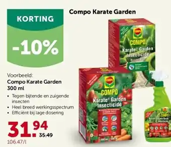 AVEVE Compo karate garden 300 ml aanbieding