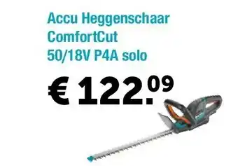 Accu heggenschaar comfortcut 50/18v p4a solo