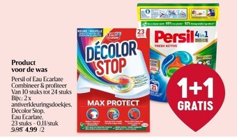 Delhaize Product voor de was aanbieding
