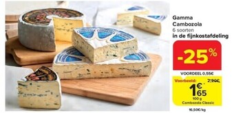 Carrefour Gamma cambozola aanbieding