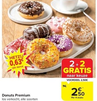 Carrefour Donuts premium aanbieding