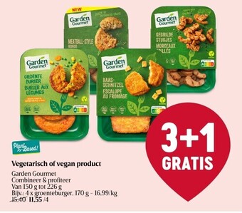 Delhaize Vegetarisch of vegan product aanbieding