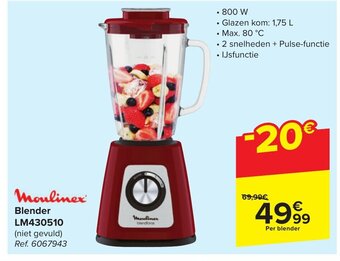Moulinex blender LM430510