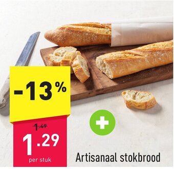 ALDI Artisanaal stokbrood aanbieding