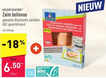 ALDI Golden seafood zalm bellevue 200g aanbieding