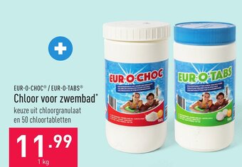 Eur-o-choc/ eur-o-tabs chloor voor zwembad 1kg