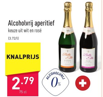 ALDI Alcoholvrij aperitief 75cl aanbieding