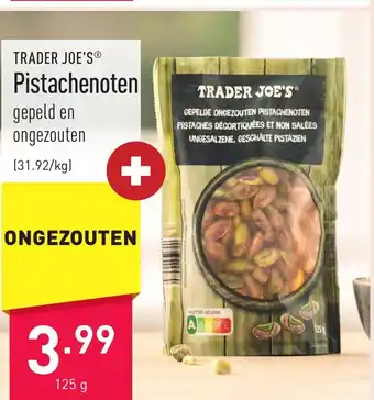 ALDI Trader joe's pistachenoten 125g aanbieding