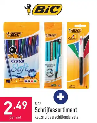 BIC schrijfassortiment per set