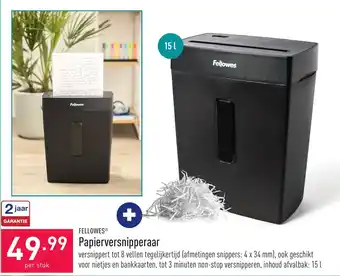 Fellowes papierversnipperaar