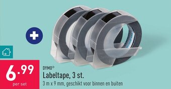 ALDI Dymo labeltape, 3 st. aanbieding
