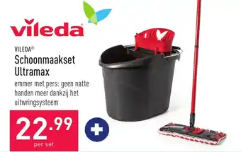 ALDI Vileda schoonmaakset ultramax aanbieding