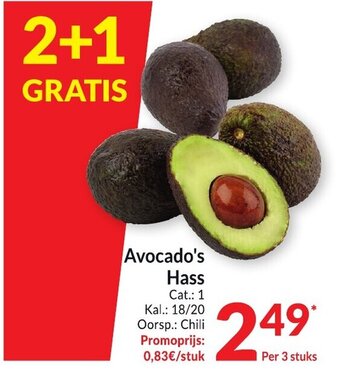 Intermarché Avocado's Hass aanbieding