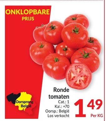 Intermarché Ronde tomaten aanbieding