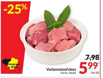 Intermarché Varkensstoofvlees aanbieding