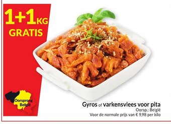 Intermarché Gyros of varkensvlees voor pita aanbieding