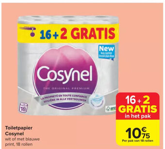 Carrefour Market Cosynel toiletpapier aanbieding