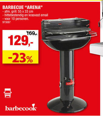 Hubo Barbecook barbecue "arena" aanbieding