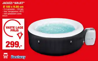 Hubo Jacuzzi "airjet" 180xH66cm aanbieding