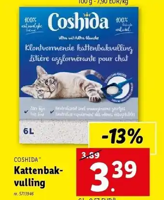 Kattenbakvulling