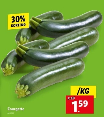 Lidl Courgette aanbieding