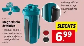 Lidl Magnetische drinkfles aanbieding
