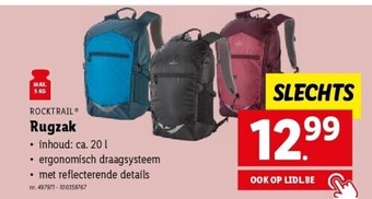 Lidl Rugzak aanbieding