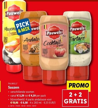 Lidl Sauzen aanbieding
