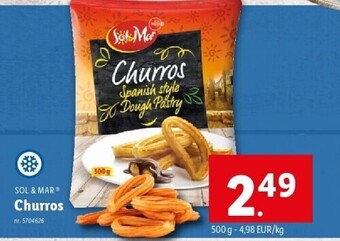 Lidl Churros aanbieding