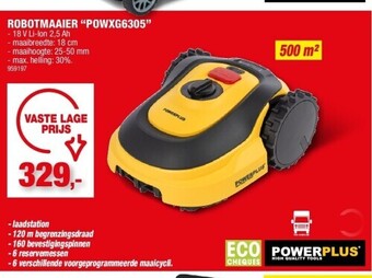 Hubo Robotmaaier “powxg6305” aanbieding