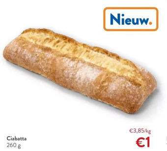 OKay Ciabatta 260 g aanbieding