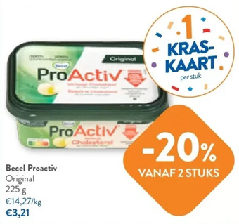 OKay Becel proactiv original 225 g aanbieding