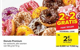 Carrefour Market Donuts Premium aanbieding