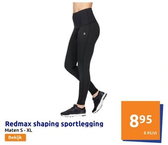 Redmax shaping sportlegging maten S-XL