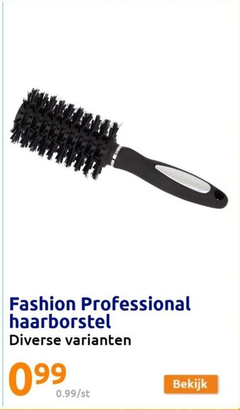 Action Fashion professional haarborstel aanbieding