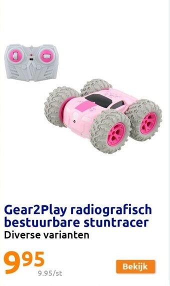 Action Gear2play radiografisch bestuurbare stuntracer aanbieding