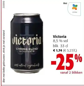 Colruyt Victoria 8,5% vol blik 33cl aanbieding