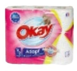 Colruyt Okay keukenrol adapt' 3 rollen aanbieding