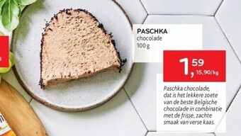 Alvo Paschka chocolade 100 g aanbieding