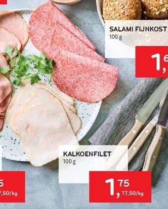Alvo Kalkoenfilet 100 g aanbieding