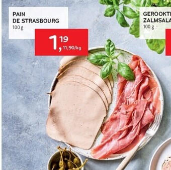 Alvo Pain de strasbourg 100 g aanbieding