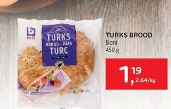 Alvo Turks brood aanbieding