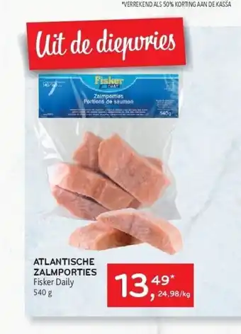Alvo Atlantische zalmporties fisker daily 540 g aanbieding