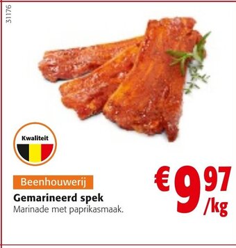 Colruyt Gemarineerd spek aanbieding