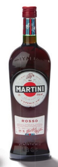 Colruyt Martini rosso vermout 15% vol 1 L aanbieding